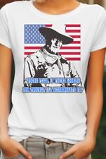 John Wayne Homage Ladies T-Shirt  Western Movie Great American Icon The Duke