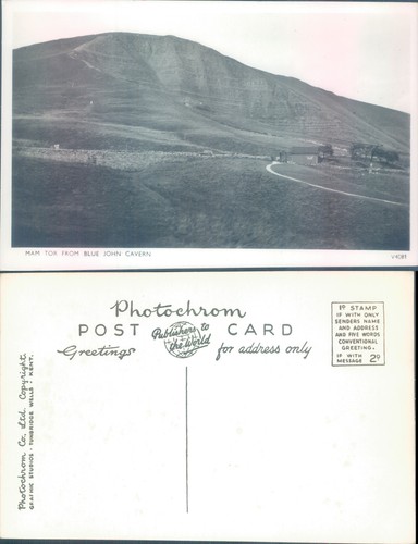 Mam tor from blue john - tor,