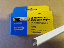 TACWISE CT45 10mm WHITE CABLE