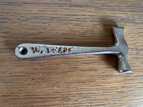 Vintage walkers metal - vintage, toffee