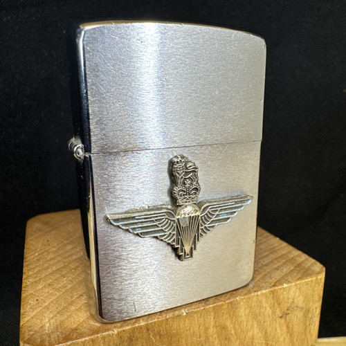 1987 zippo lighter parachute - 1987,