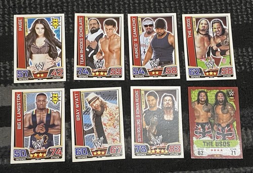 Topps wwe slam - topps, attax