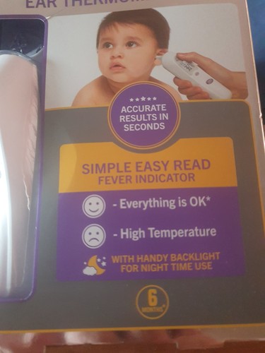 Ear thermometer - ear,