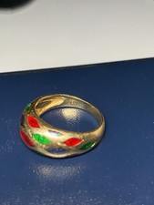 Vintage 1960s Italian/French Golden Ring 750/18k