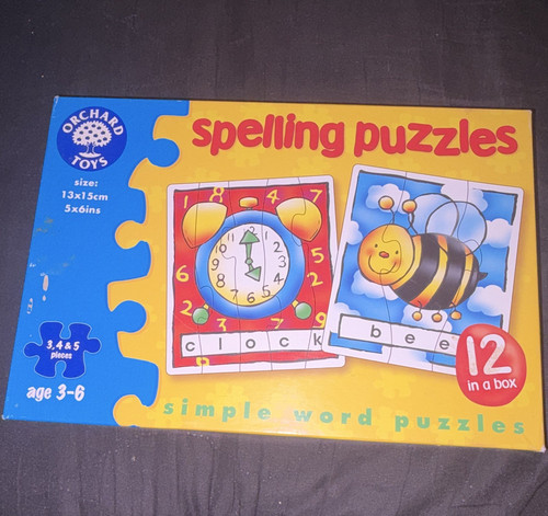 Orchard toys spelling puzzles - orchard,
