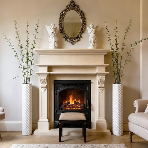 Sziqiqi white tall floor - white,