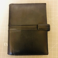 FILOFAX Strata BLACK Bonded