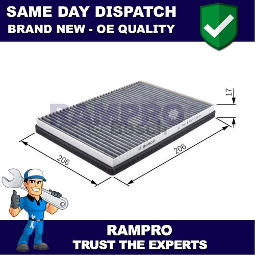 Rampro cabin filter fits - rampro, prius