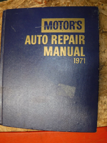 1965 1971 motor auto repair - 1965-1971, motor's