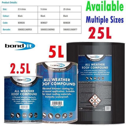 All weather roofing - weather, compound