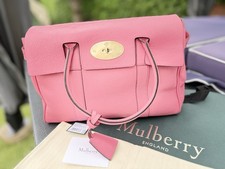 Mulberry Bayswater Traditional Shoulder Bag In Geranium Pink