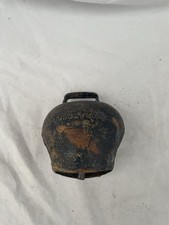 Vintage Brass Cattle Cow Bell 