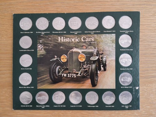 Shell historic car coins - shell,