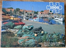 Good Companion Vintage 1000 Piece Jigsaw Puzzle Harbour Scene