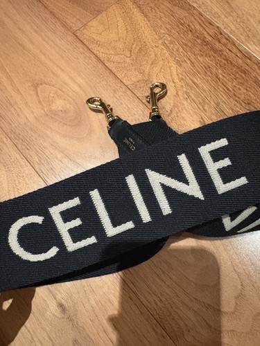 Celine bag strap black - celine,