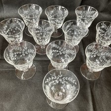 11 Crystal Clear Cut/Etched