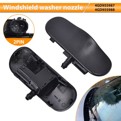 Pair windscreen washer nozzles - windscreen,