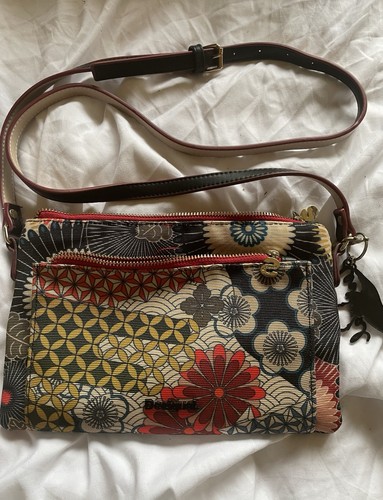 Desigual floral handbag - desigual,