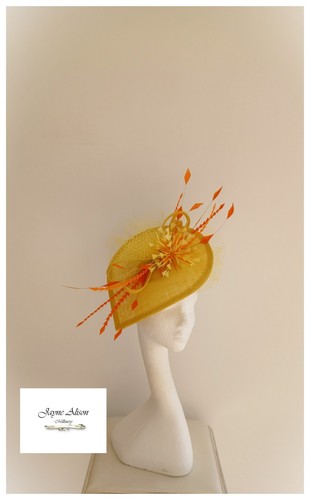 New yellow orange hatinator - new,,