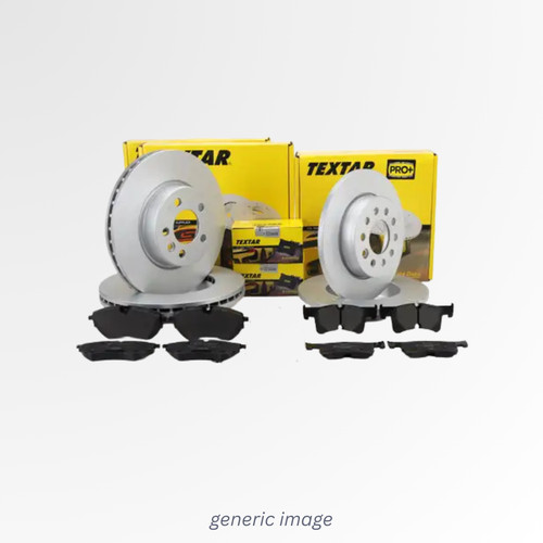 Textar front rear brake - textar,