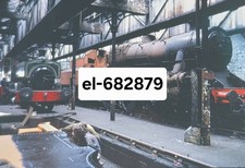 35mm Slide Steam Trains In