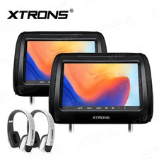 2X 9" HD Screen Car Headrest