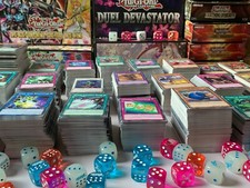 YUGIOH! MEGA CARD PACKS 25/50/100/200/500 BULK HOLO ULTRA SECRET RARE Inc 1st Ed