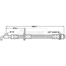 Brake Hose For Toyota Avensis