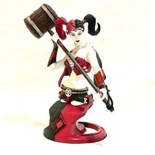 Harley Quinn DC Comics Super Villains Bust 2nd Series Edition Black & Red  S 14