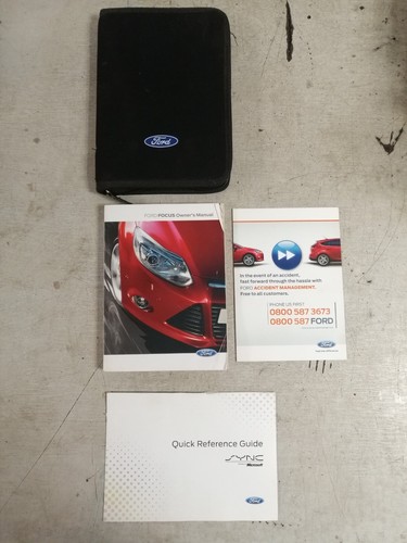 Ford focus handbook owners - ford,