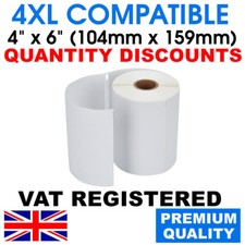 3 x 4XL Rolls (660 Labels)