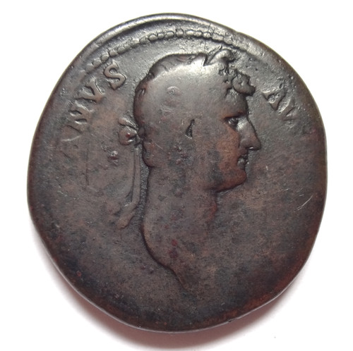 Hadrian sestertius roman - hadrian,
