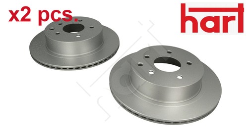 Pcs rear brake disc set - rear,
