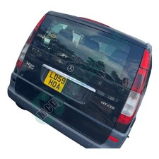 Mercedes vito 111 w639 - mercedes, black