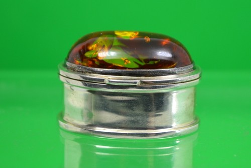Vintage sterling silver amber - vintage,