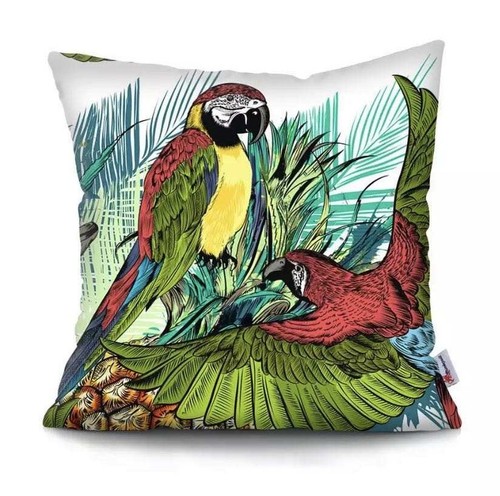 Bird macaw cushion - bird, x
