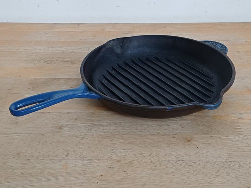 Creuset blue cast iron - le,