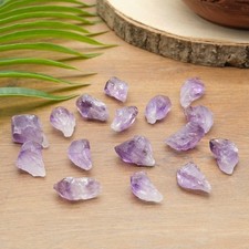 Amethyst Mini Points Teeth Small Rough Raw Crystal Healing Chakra Craft Stone