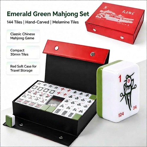Large 30mm chinese mahjong - large, set