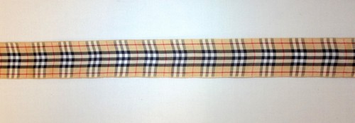 Blackberry tartan ribbon - blackberry,