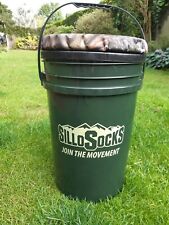 Pigeon Decoying, Wildfowling, Spin Top bucket seat by Sillosocks