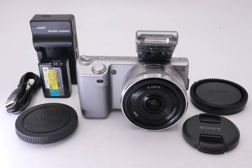 Sony nex silver - nex-5,