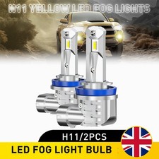 H11 H8 LED Bulbs 3000K Golden
