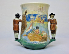 ROYAL DOULTON LOVING CUP JAN VAN RIEBEEK  ISSUED IN 1935 IN A LTD EDITION OF 300