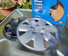 Pair of 14" wheel trims hub caps wheel covers