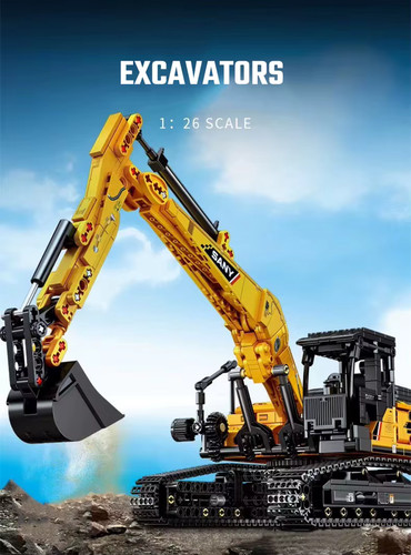1022pcs excavator models - 1022pcs,