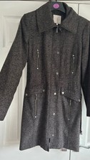 Jasper Conran Grey Coat Size
