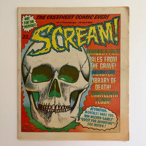 Scream comic issue 1984 - issue,