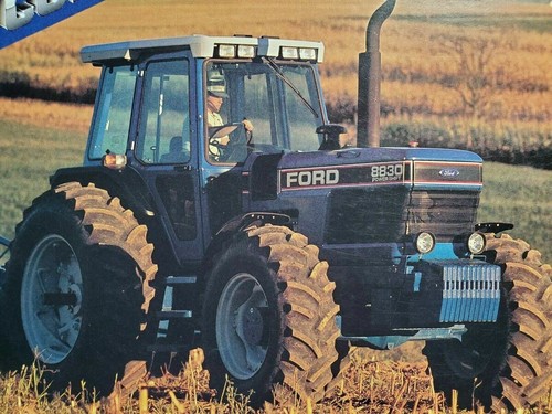 Ford tractors 8530 8630 8730 - tractors,