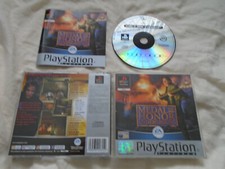 Medal of Honor Underground PS1 (COMPLETE) honour platinum Sony Playstation